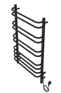Электрический полотенцесушитель Aquatek Пандора AQ EL RPC1090BL П10 50x90см чёрный муар
